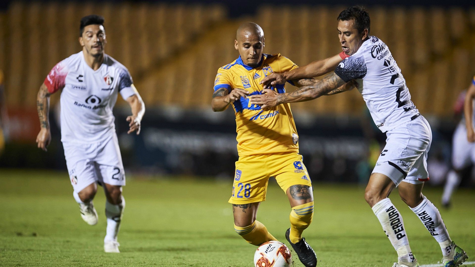 Luis Rodríguez Jesús Isijara Tigres vs Atlas