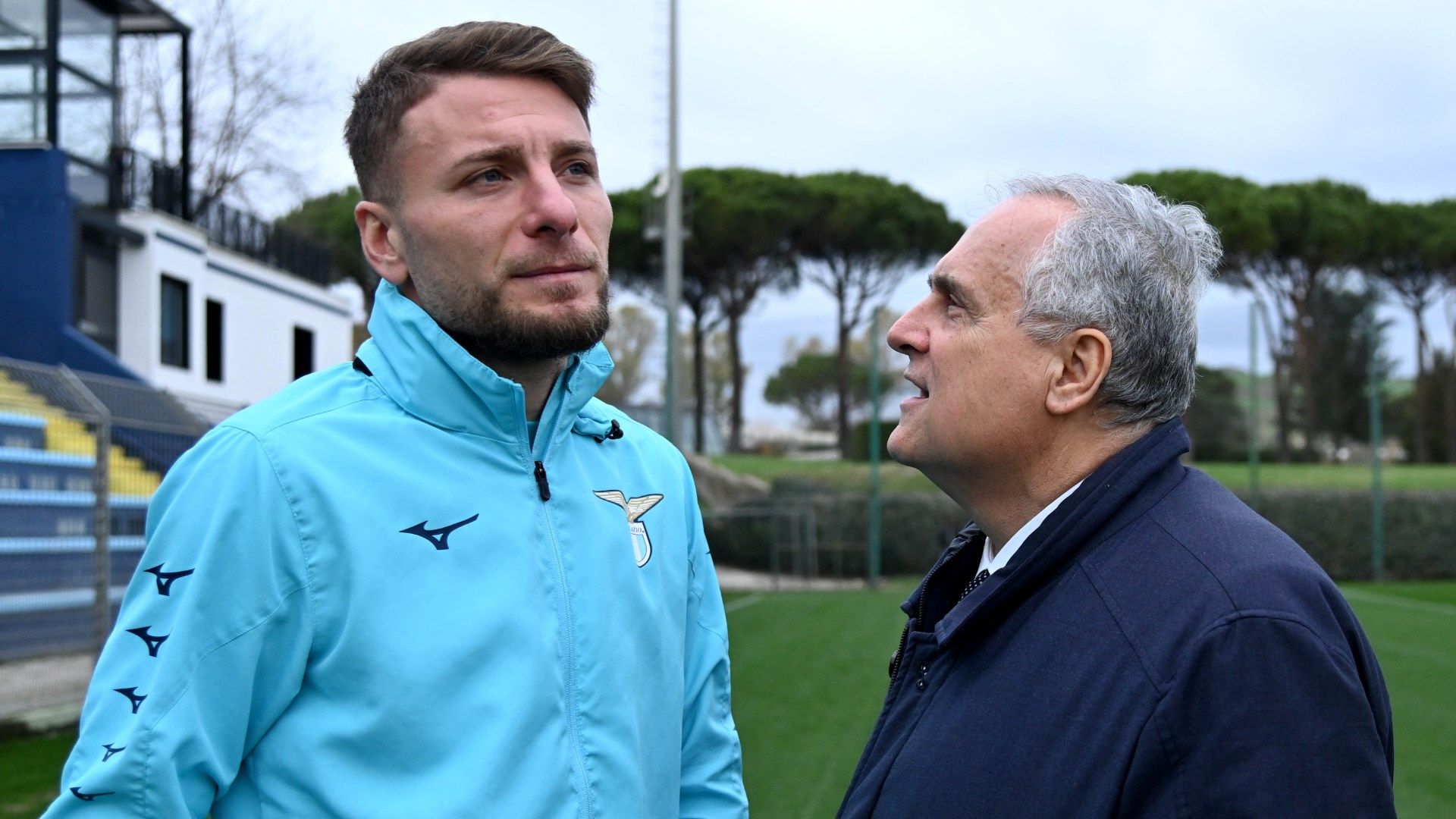 Ciro Immobile Claudio Lotito