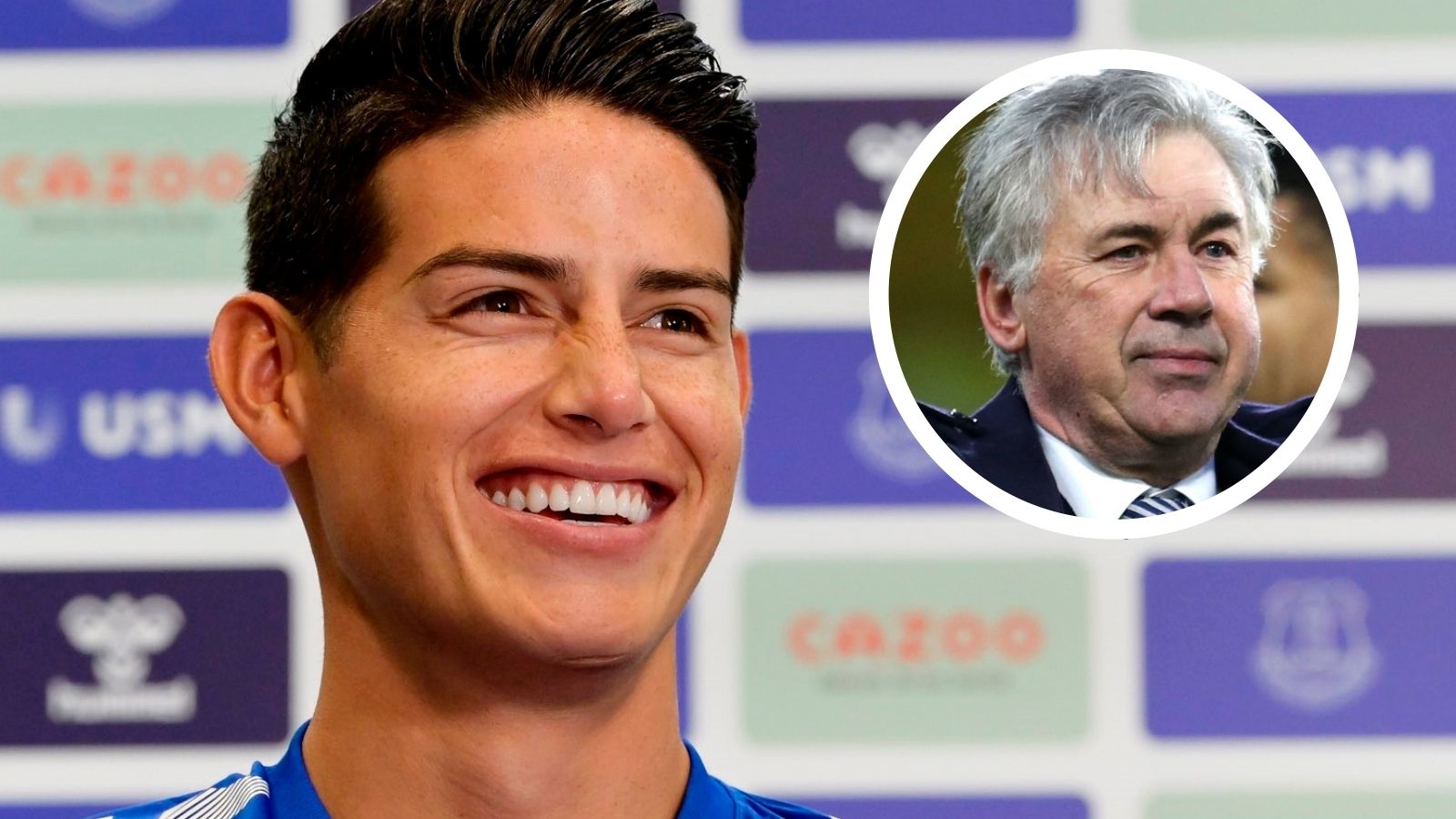 GFX James Rodríguez Ancelotti Everton