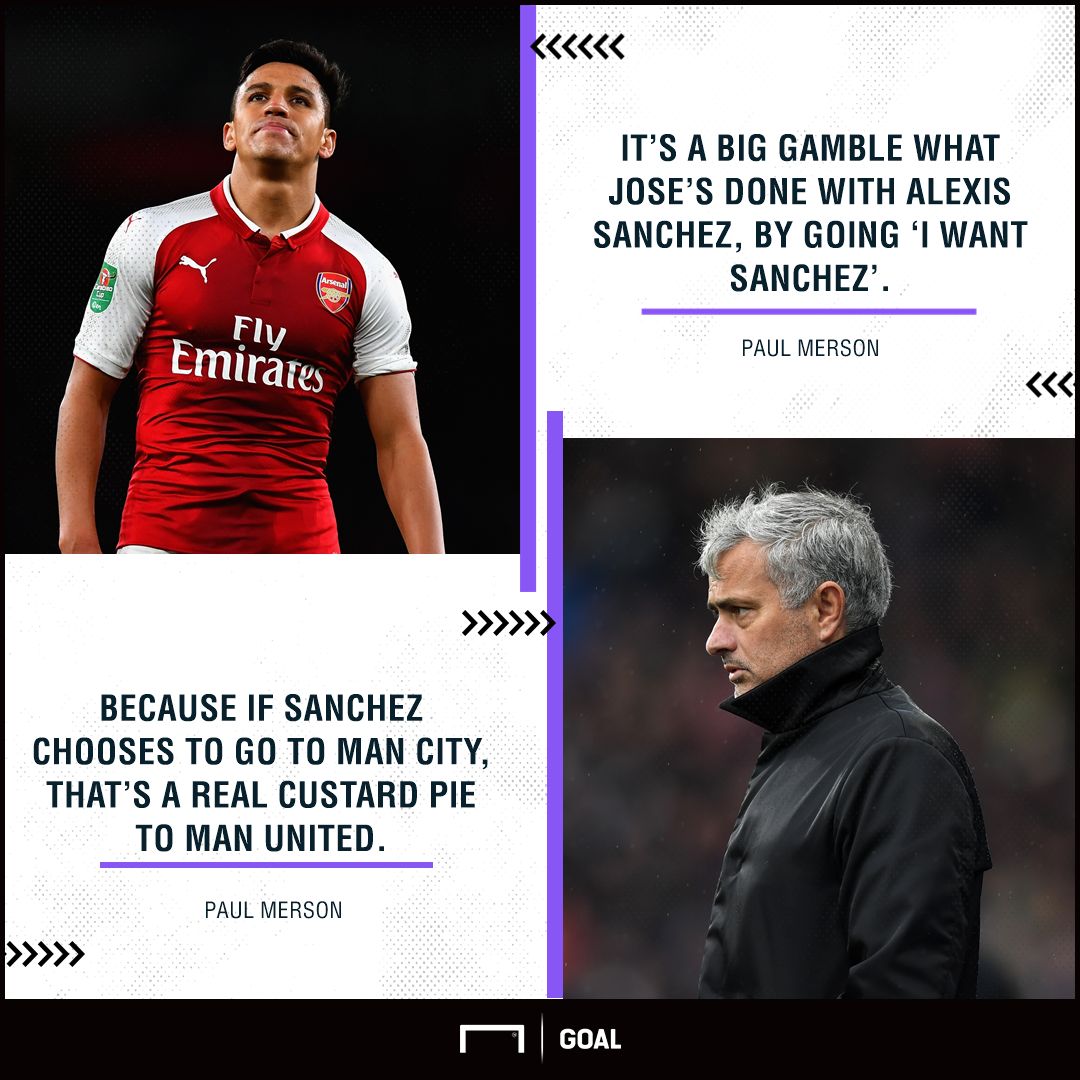 Alexis Sanchez Manchester United gamble custard pie