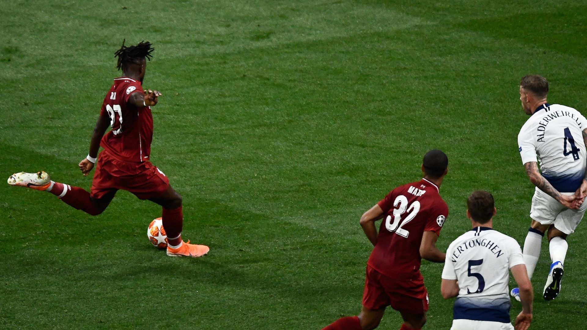 Divock Origi Liverpool 2019