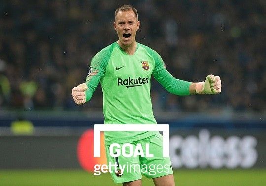 FC바르셀로나 골키퍼 테어 슈테겐. 사진=게티이미지