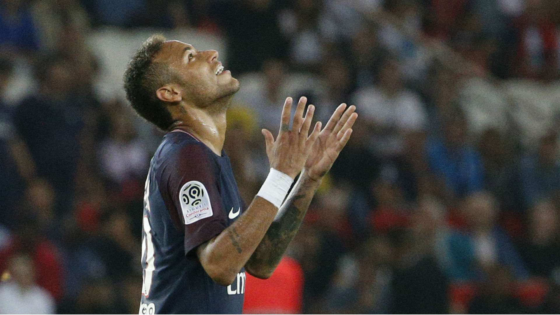 Neymar PSG Saint-Etienne Ligue 1 25 08 2017