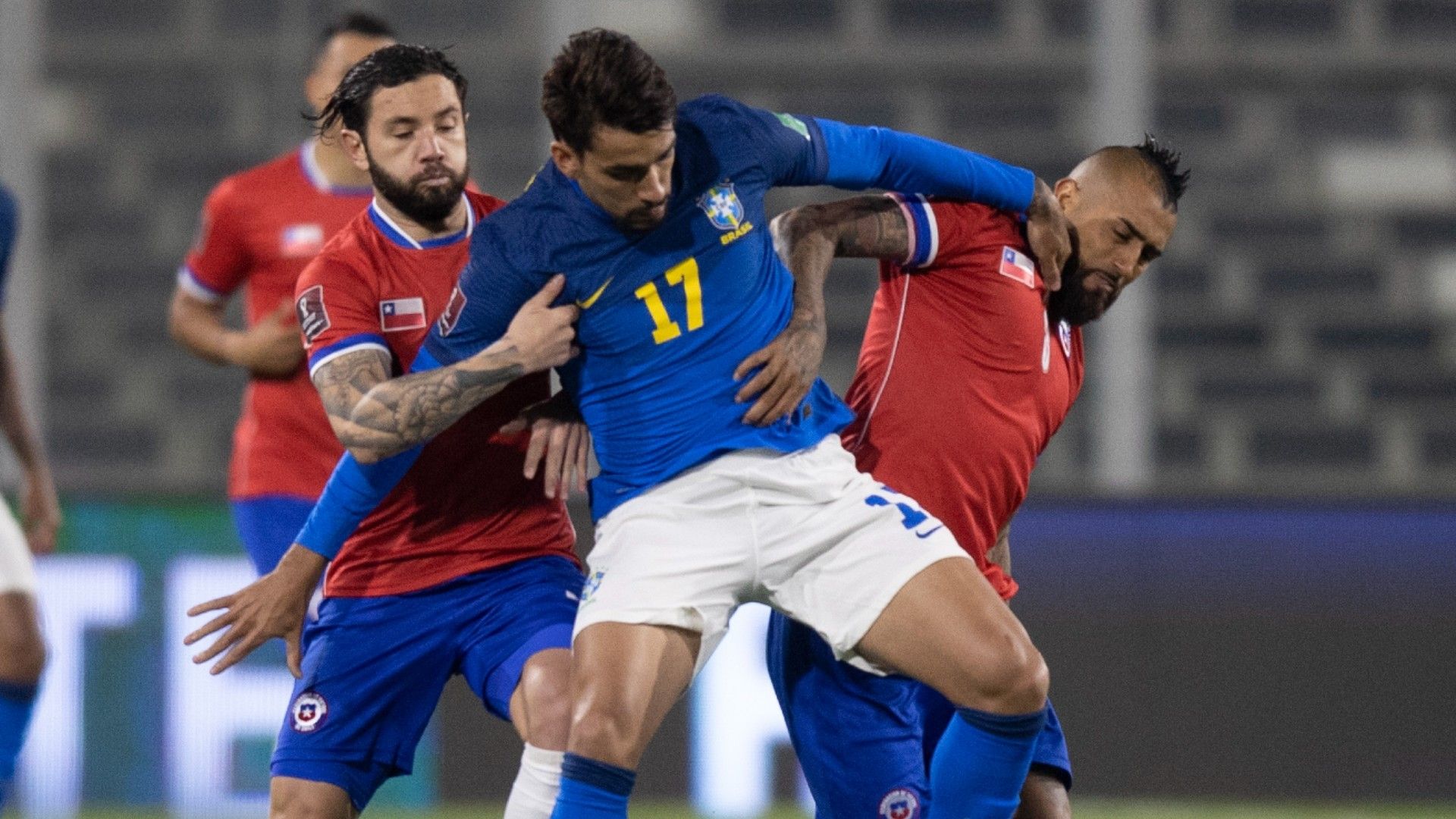 Paqueta Chile Brasil Eliminatórias 02 09 2021