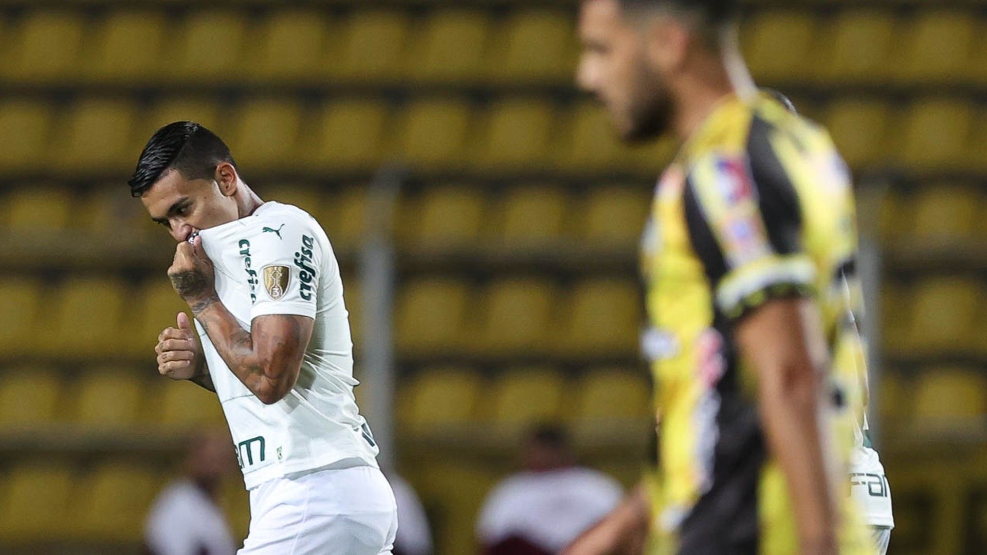 Dudu Deportivo Tachira Palmeiras Libertadores