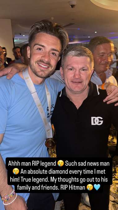 Jack Grealish Ricky Hatton