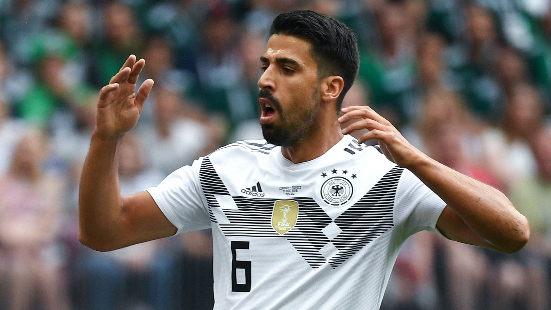 Sami Khedira Germany Mexico World Cup 2018