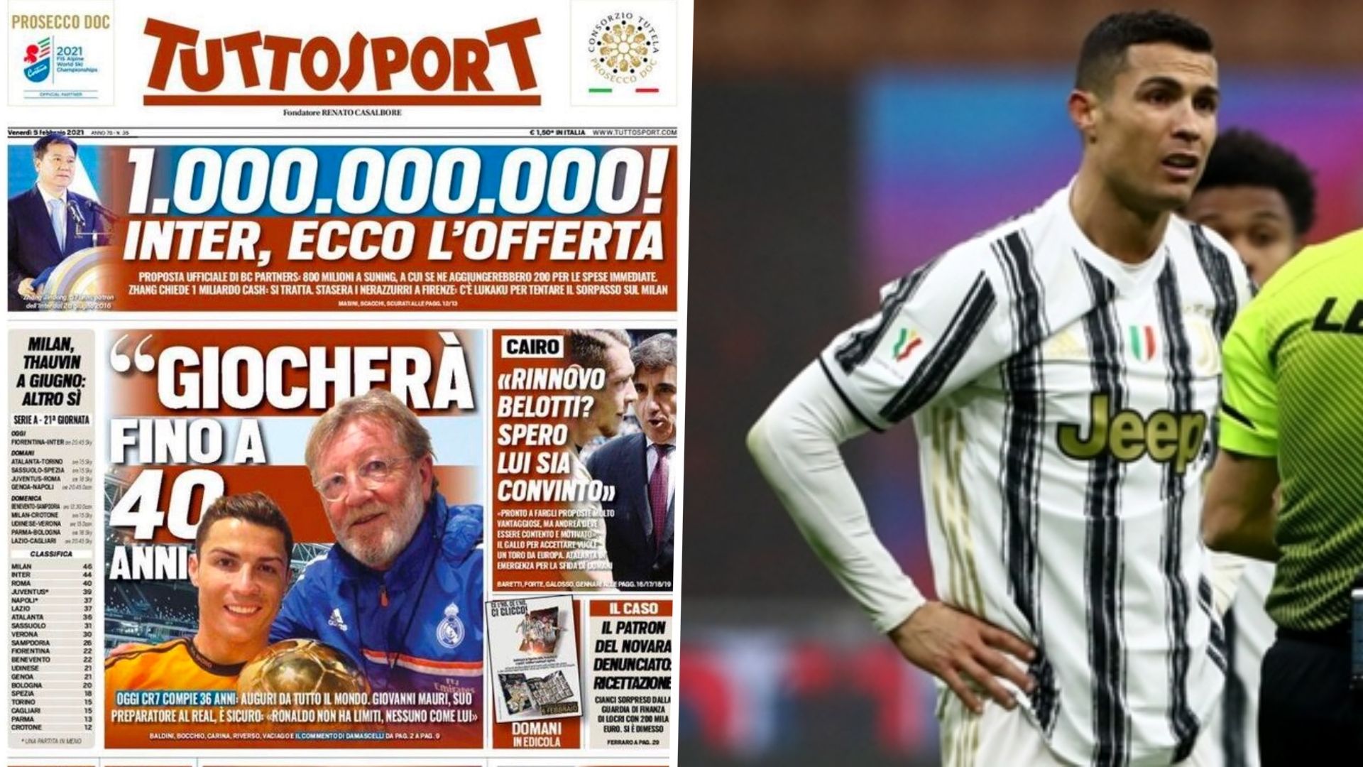5 Feb Tuttosport