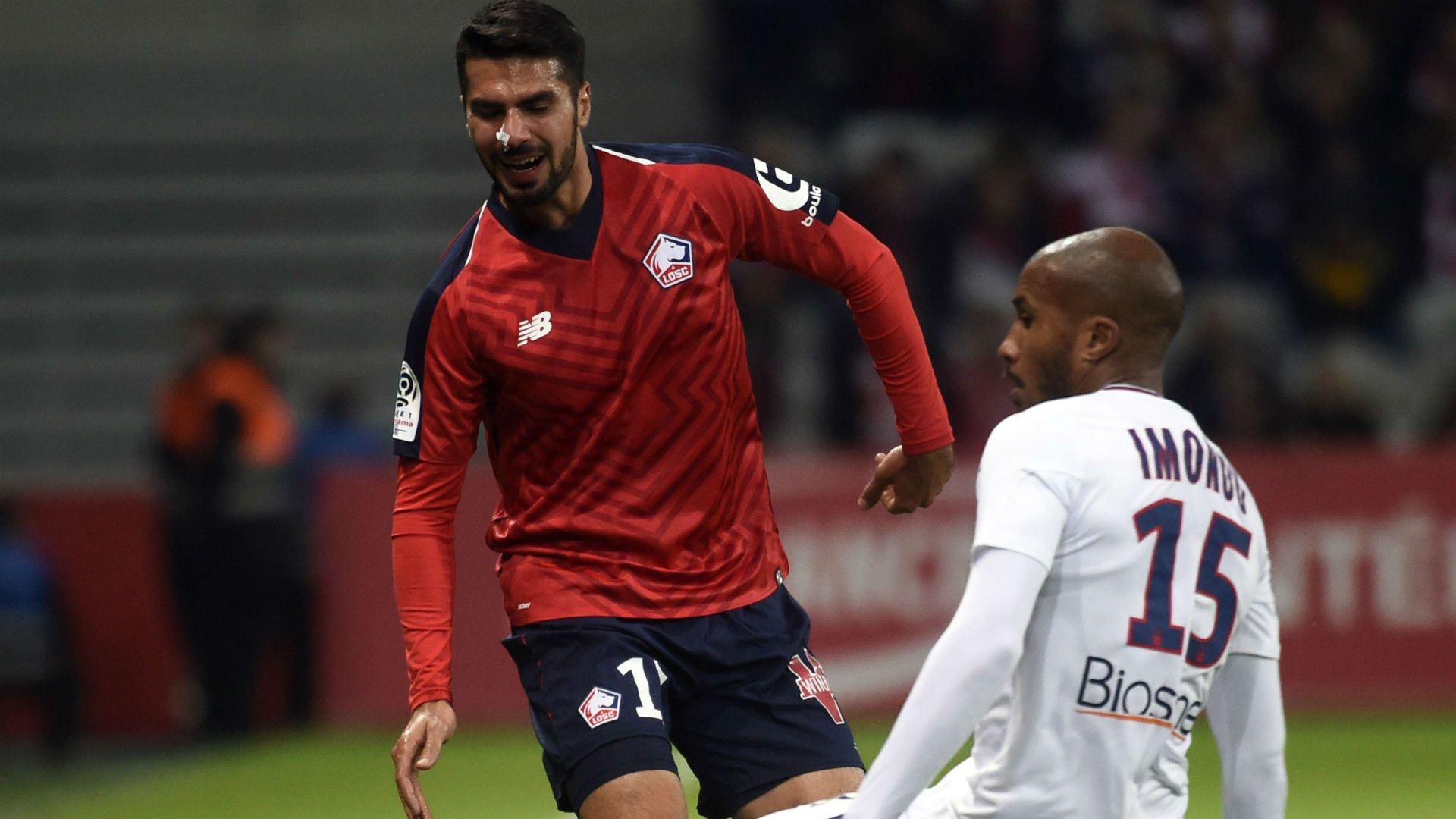 Zeki Celik Emmanuel Imorou Lille Caen Ligue 1 27102018