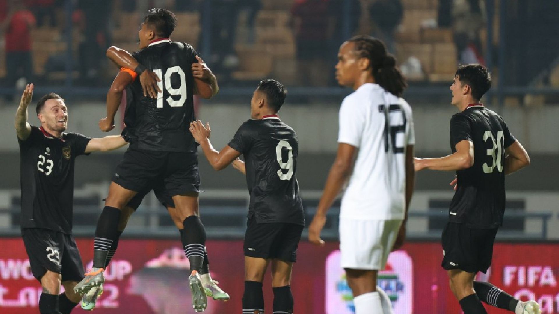 Selebrasi Fachruddin - Indonesia - Curacao 24092022