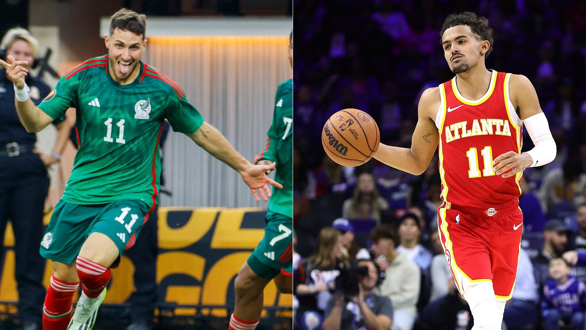 Trae Young Santiago Gimenez Split