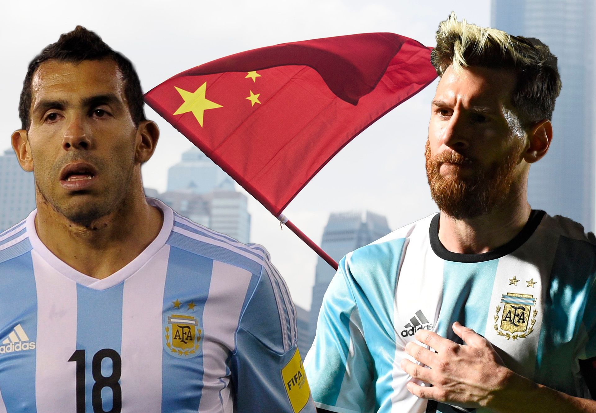 China Tevez Messi