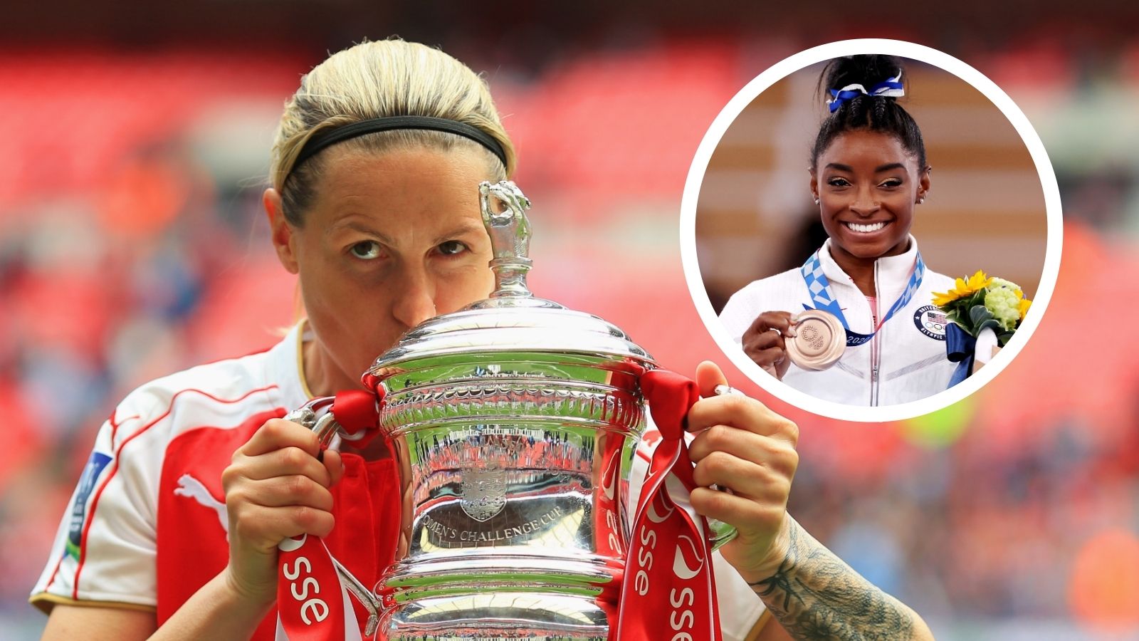 Kelly Smith Simone Biles composite