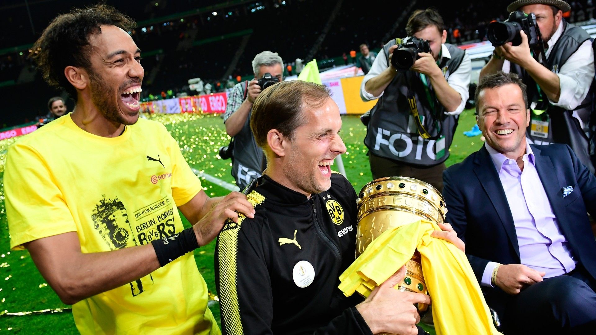 Aubameyang Tuchel Dortmund 
