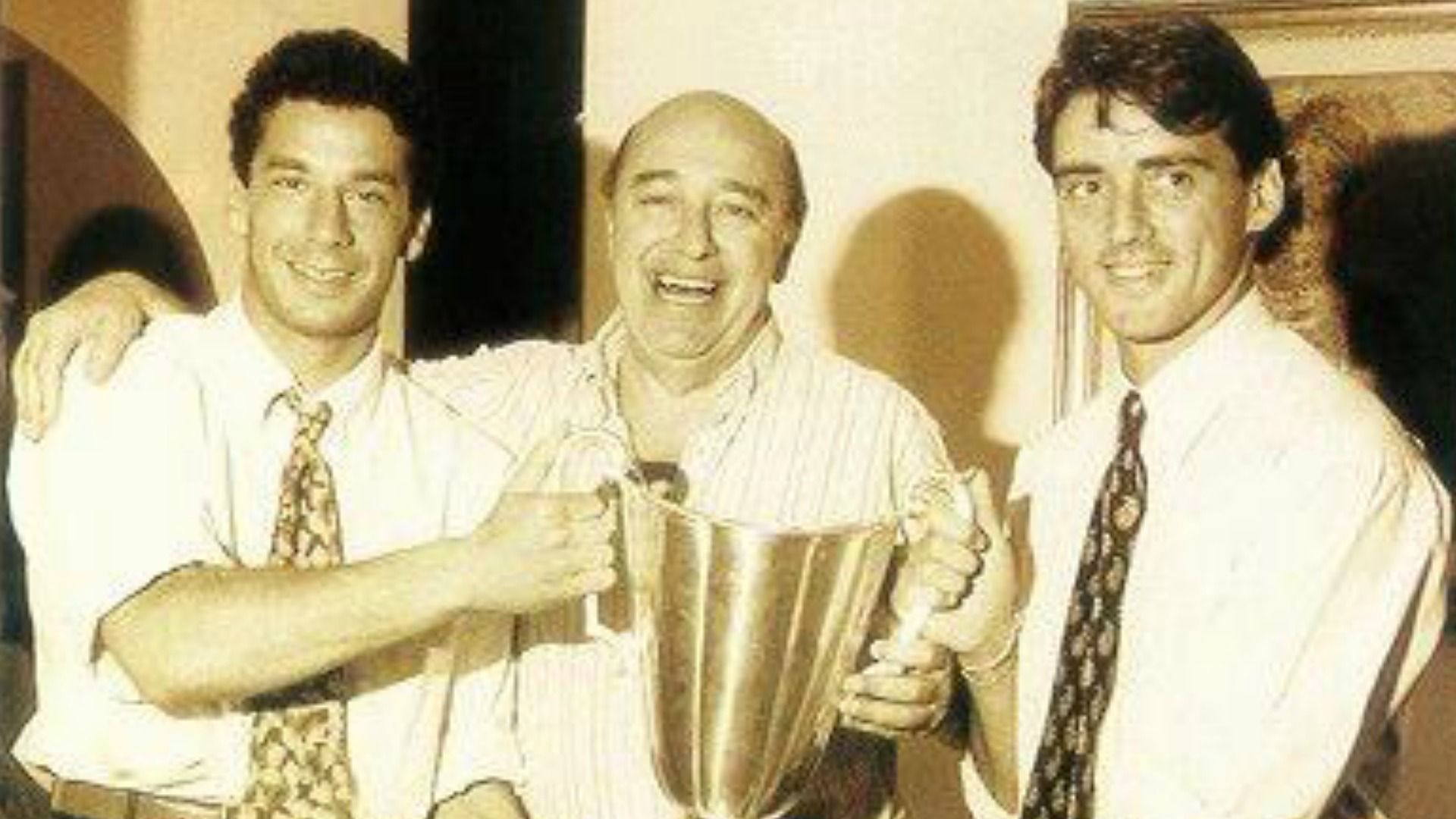 Mancini Vialli Mantovani Sampdoria