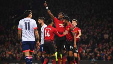 Manchester United Bournemouth Paul Pogba 30122018