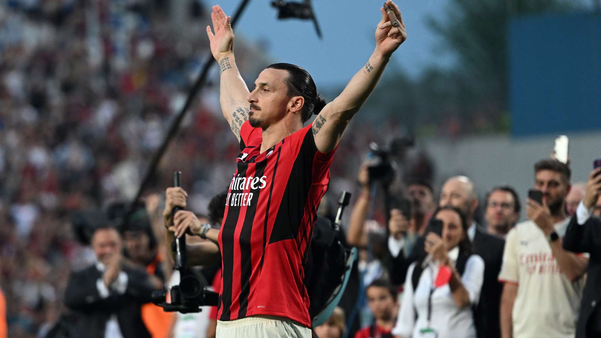 Zlatan Ibrahimovic Sassuolo Milan Serie A