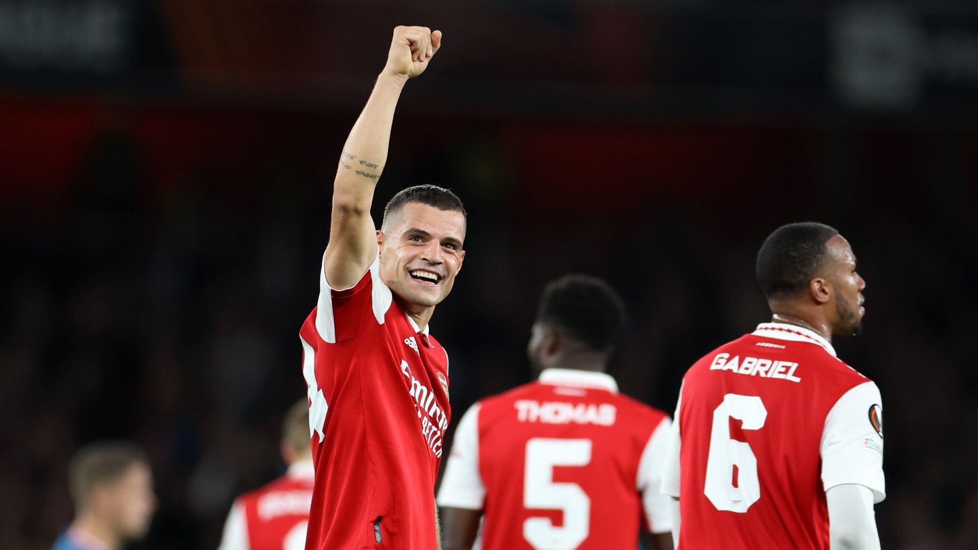 Granit Xhaka Arsenal 2022-23