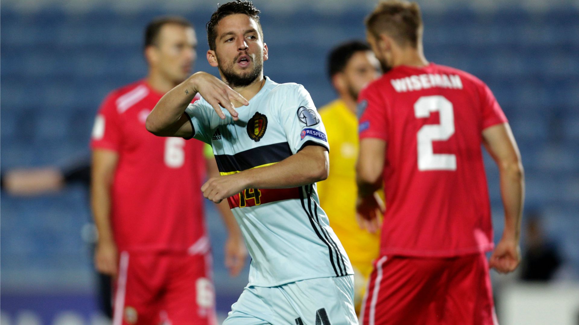 Dries Mertens Gibilterra Belgio