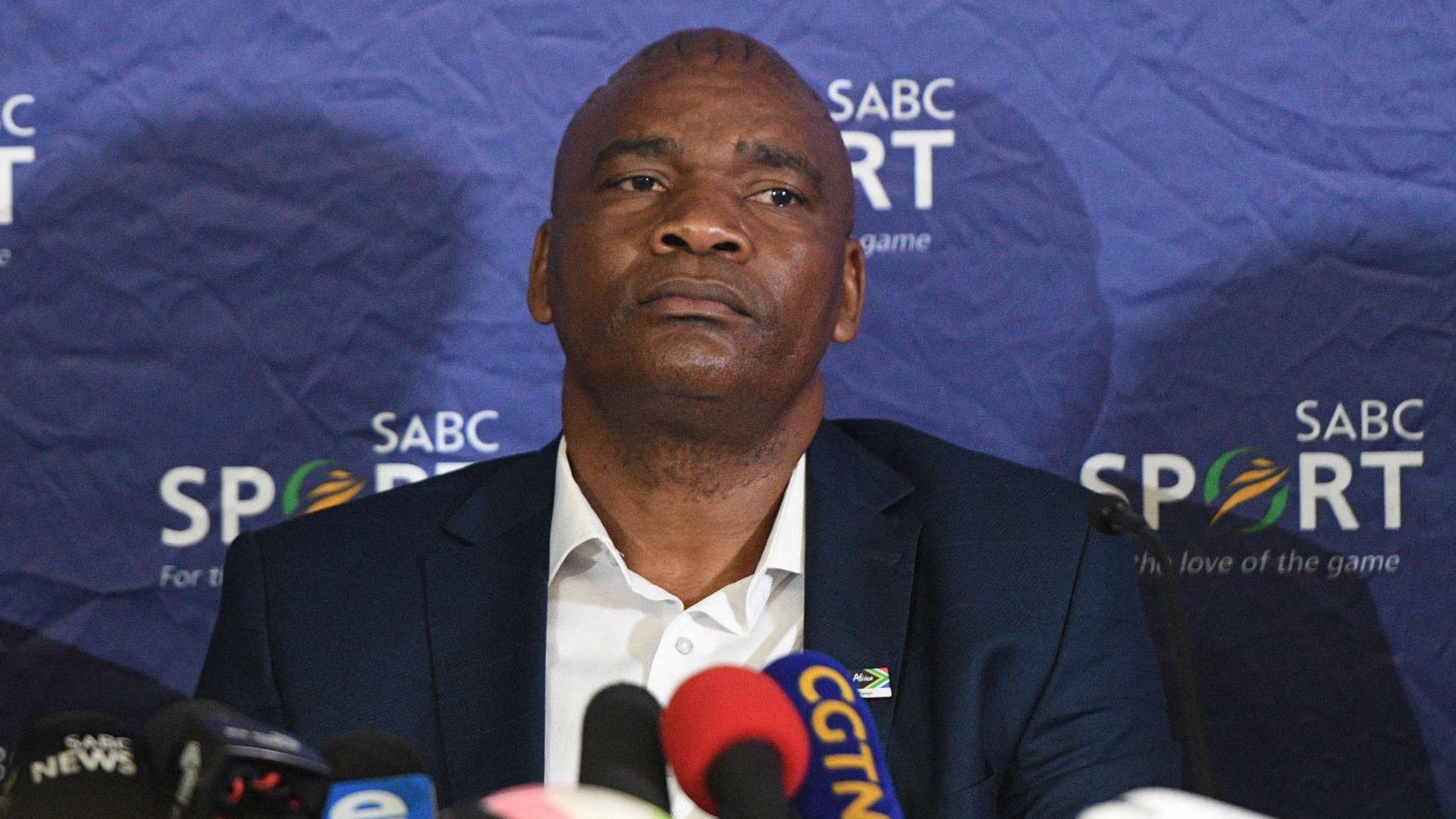 Molefi Ntseki, Bafana Bafana coach, March 2020