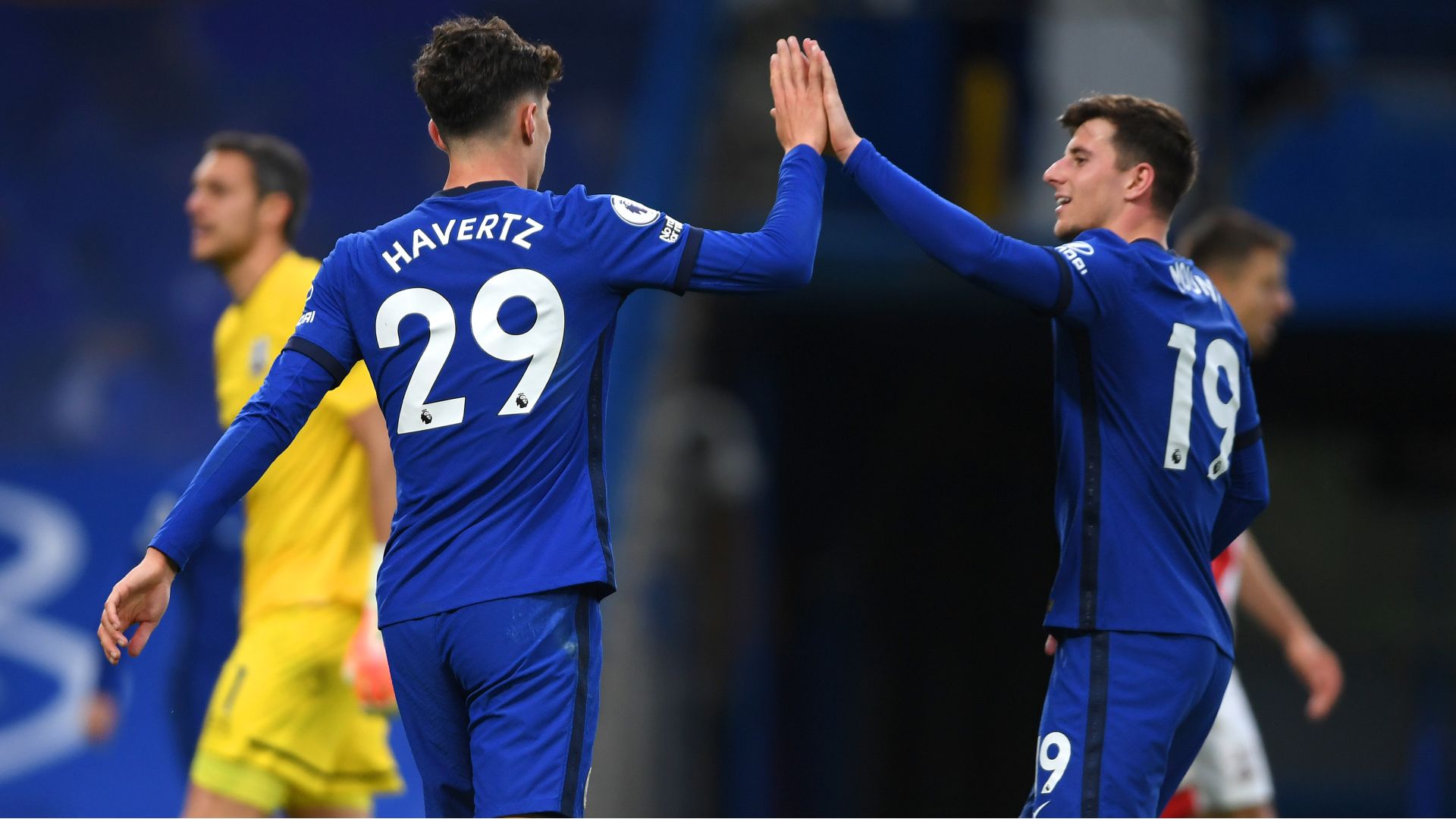 Kai Havertz Mason Mount Chelsea 2020-21