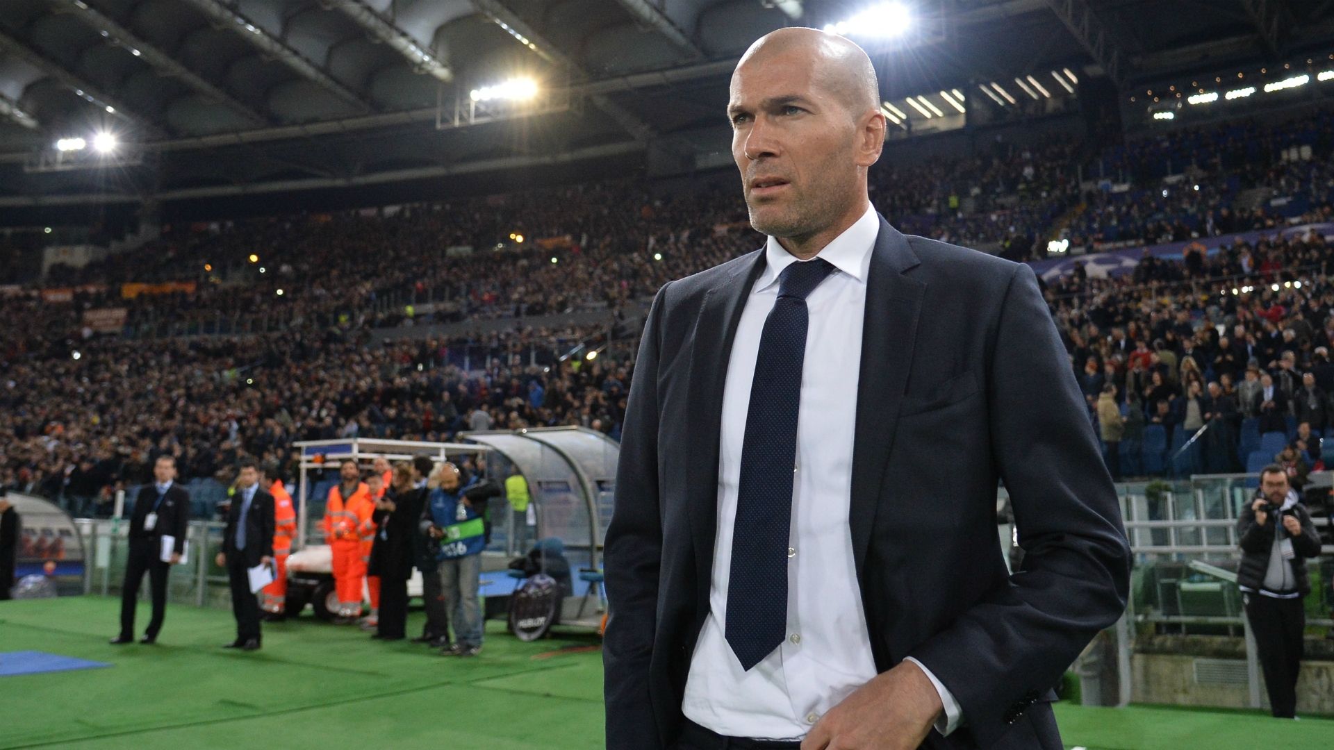 Zinedine Zidane | Roma x Real Madrid | UEFA Champions League 2015/2016 | 17/02/2016