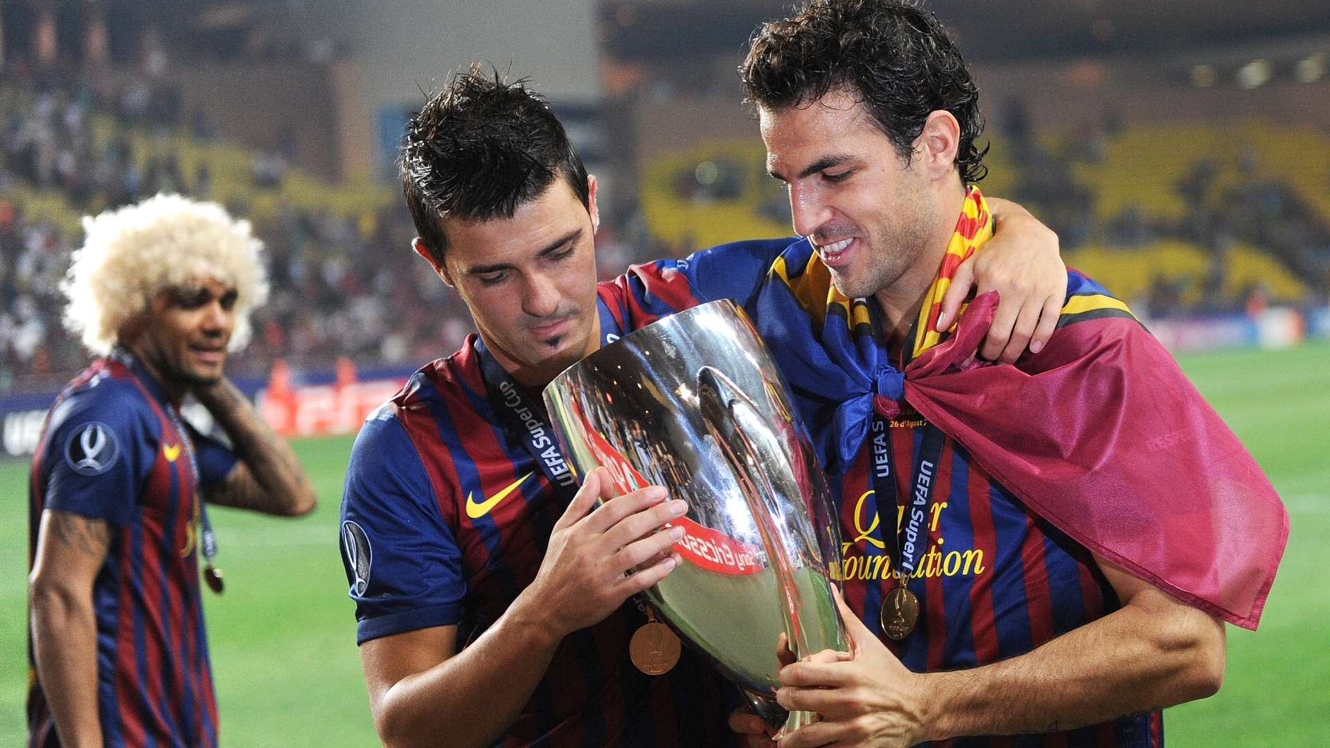DAVID VILLA BARCELONA PORTO SUPERCOPA EUROPA 2011