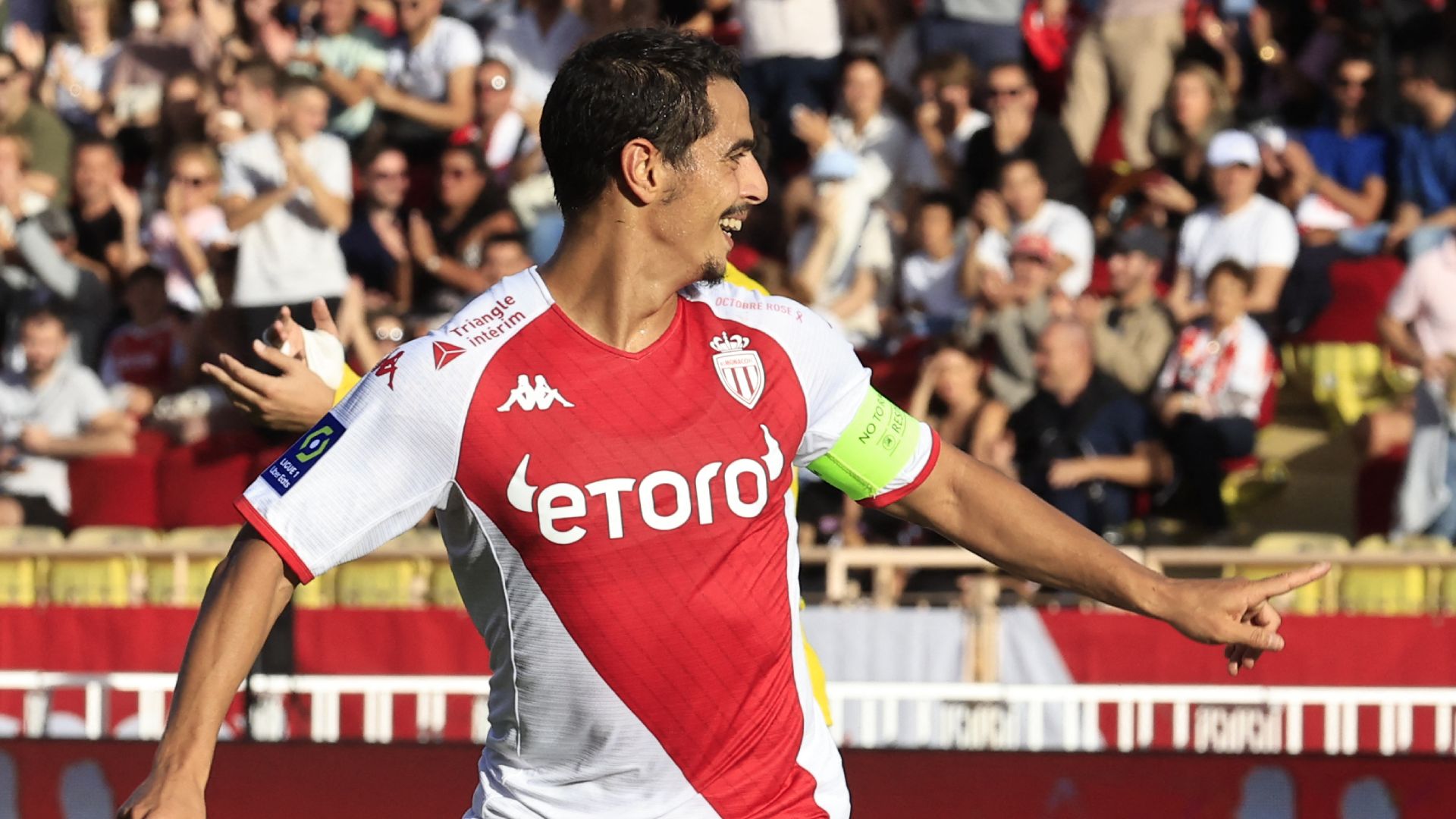 Monaco Nantes Triplé Wissam Ben Yedder