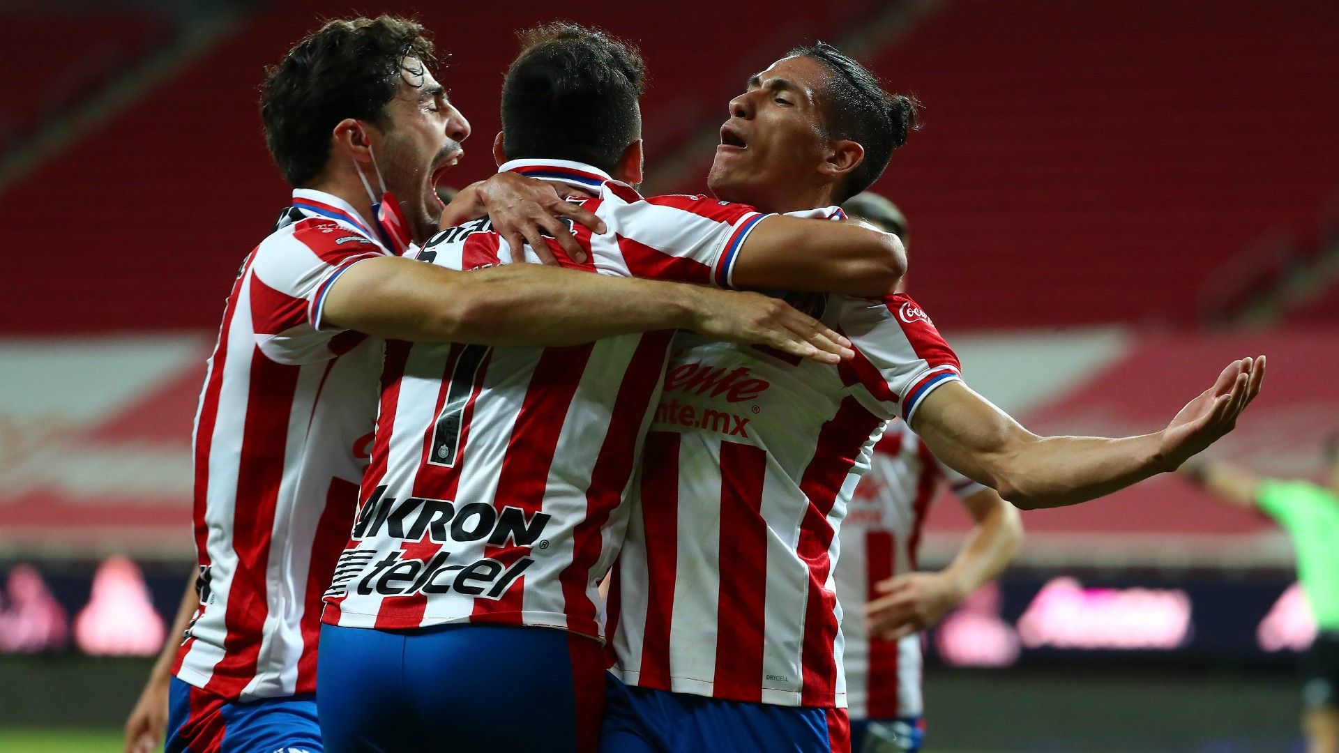 Uriel Antuna Alexis Vega Antonio Briseño Chivas