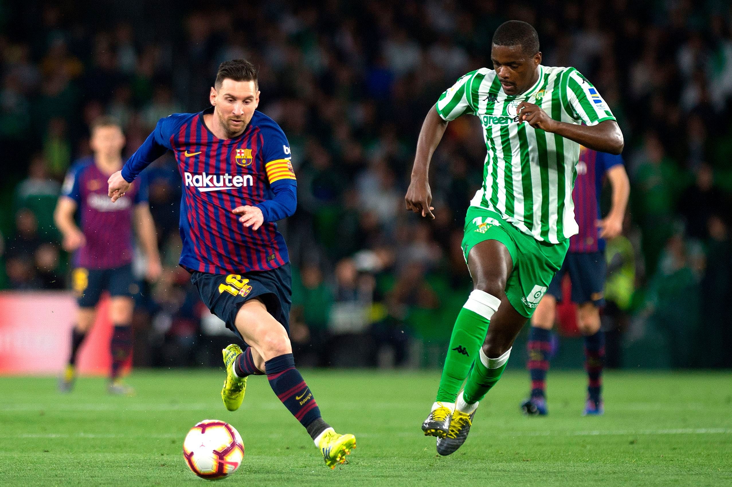Messi Carvalho Real Betis Barcelona LaLiga
