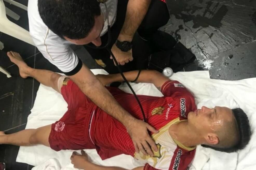 David Contreras Rionegro Águilas golpe de calor