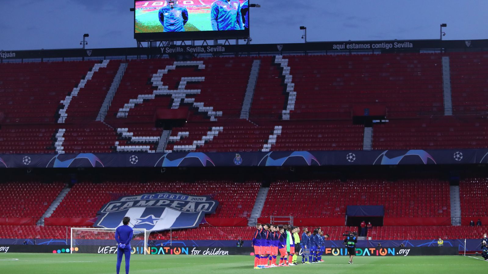 Sánchez Pizjuan, Porto vs. Chelsea