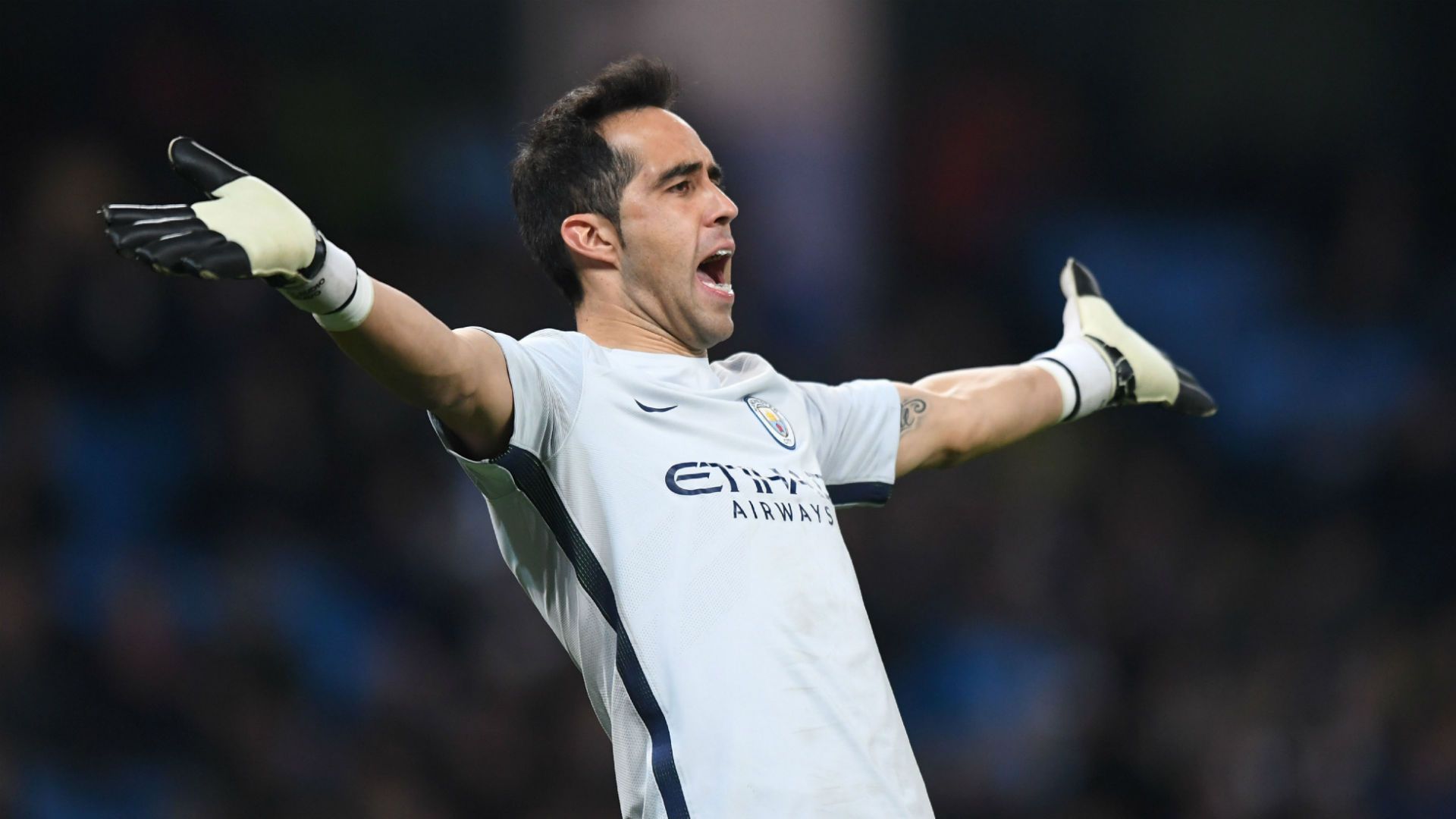 Claudio Bravo Manchester City vs Watford Premier League 14122016