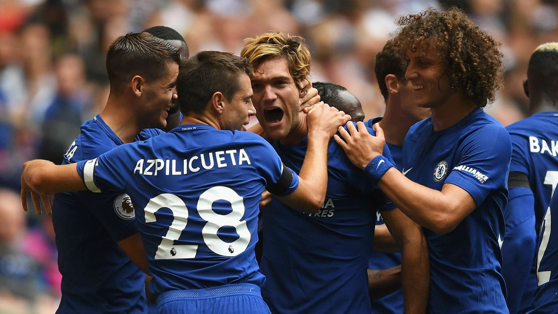 Chelsea celebrate