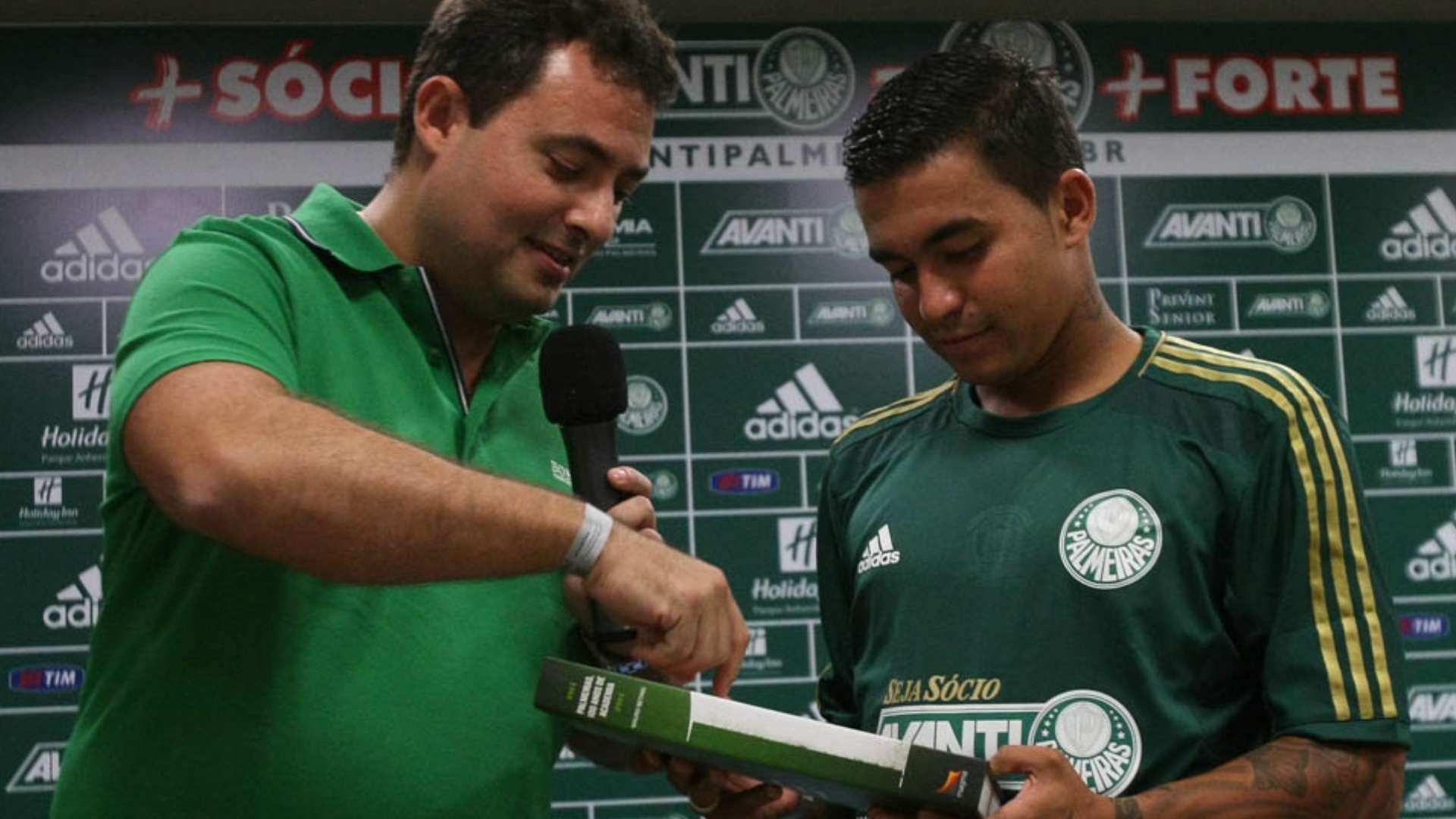 Apresentação de Dudu no Palmeiras, em 2015