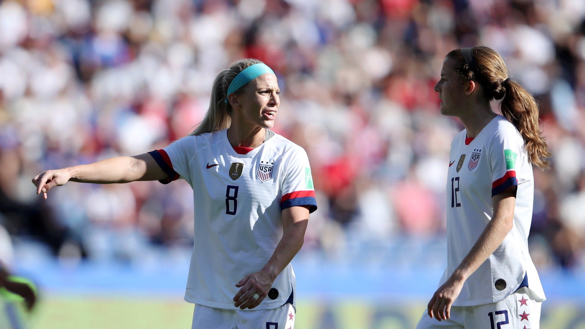 Julie Ertz Tierna Davidson USWNT 2019
