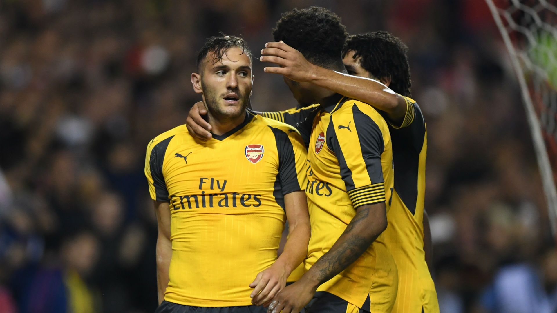 Lucas Perez EFL Cup Nottingham Forest v Arsenal 200916