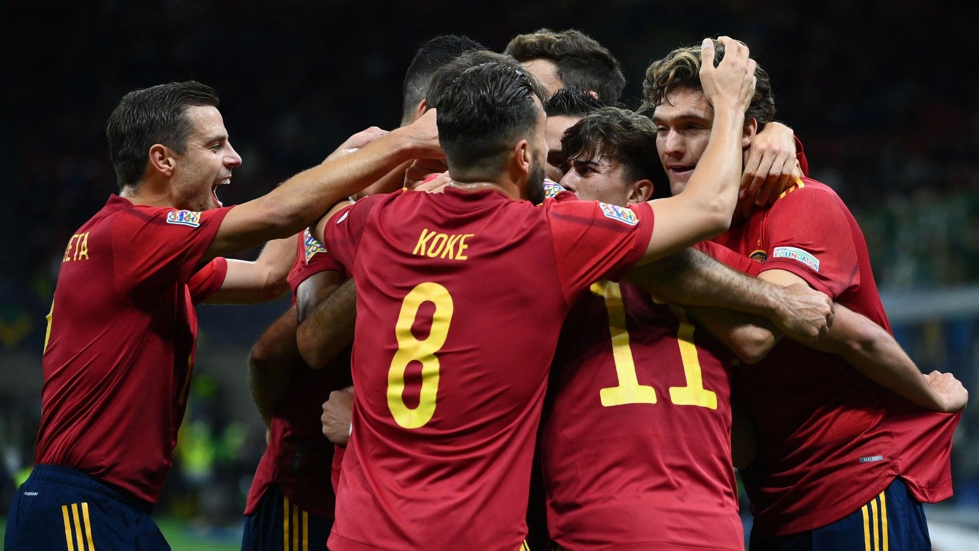Ferran Torres Italy vs Spain Nations League 2021