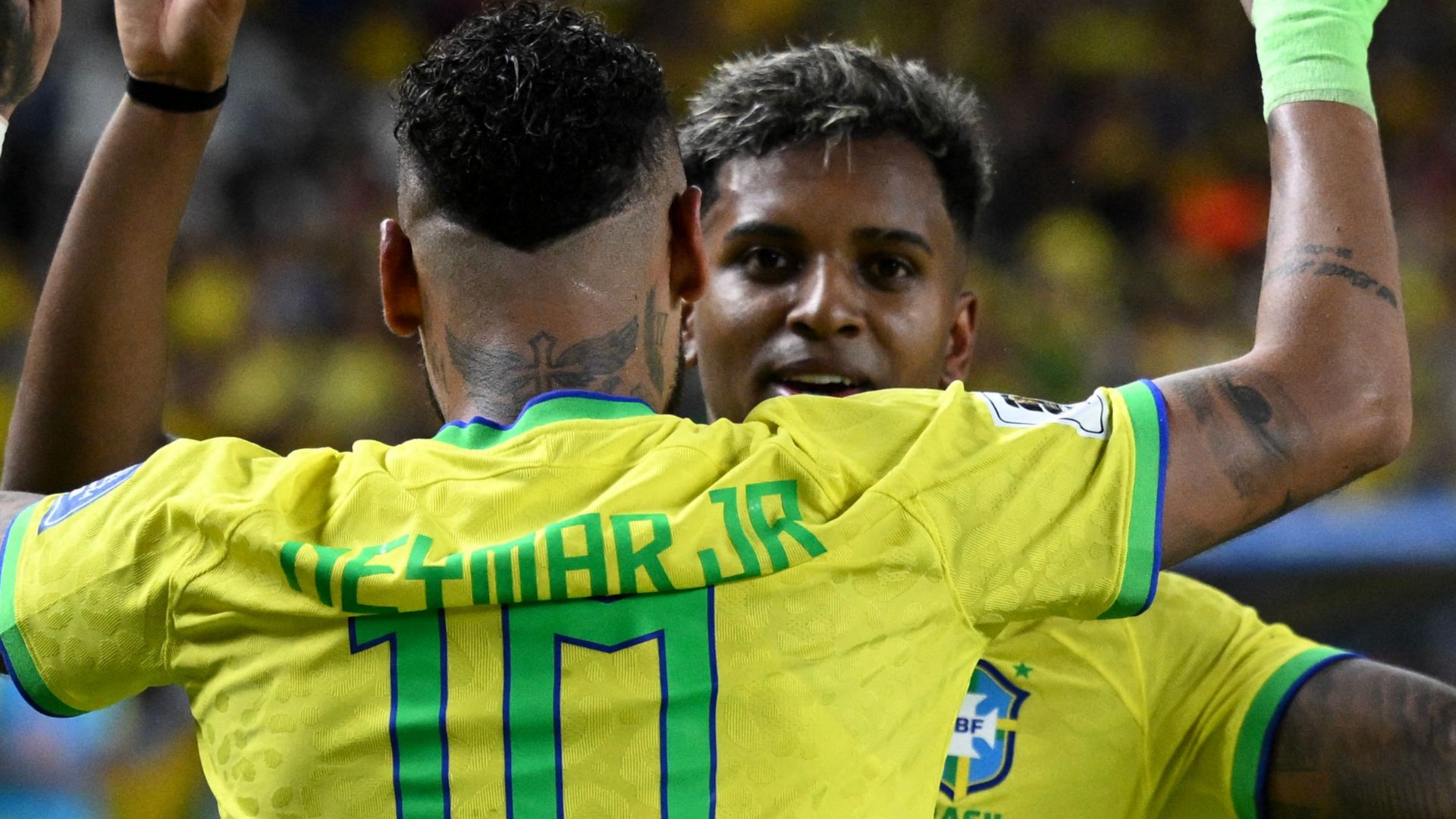 Rodrygo Neymar Brazil 2023