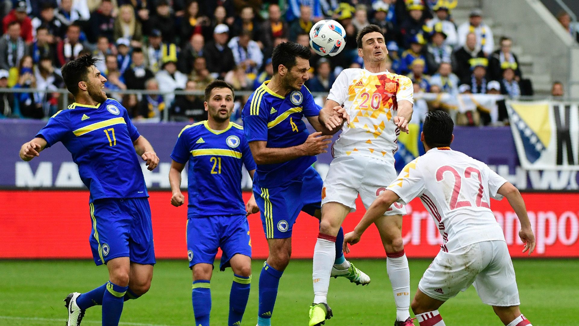 Aritz Aduriz Spain Bosnia International Friendly