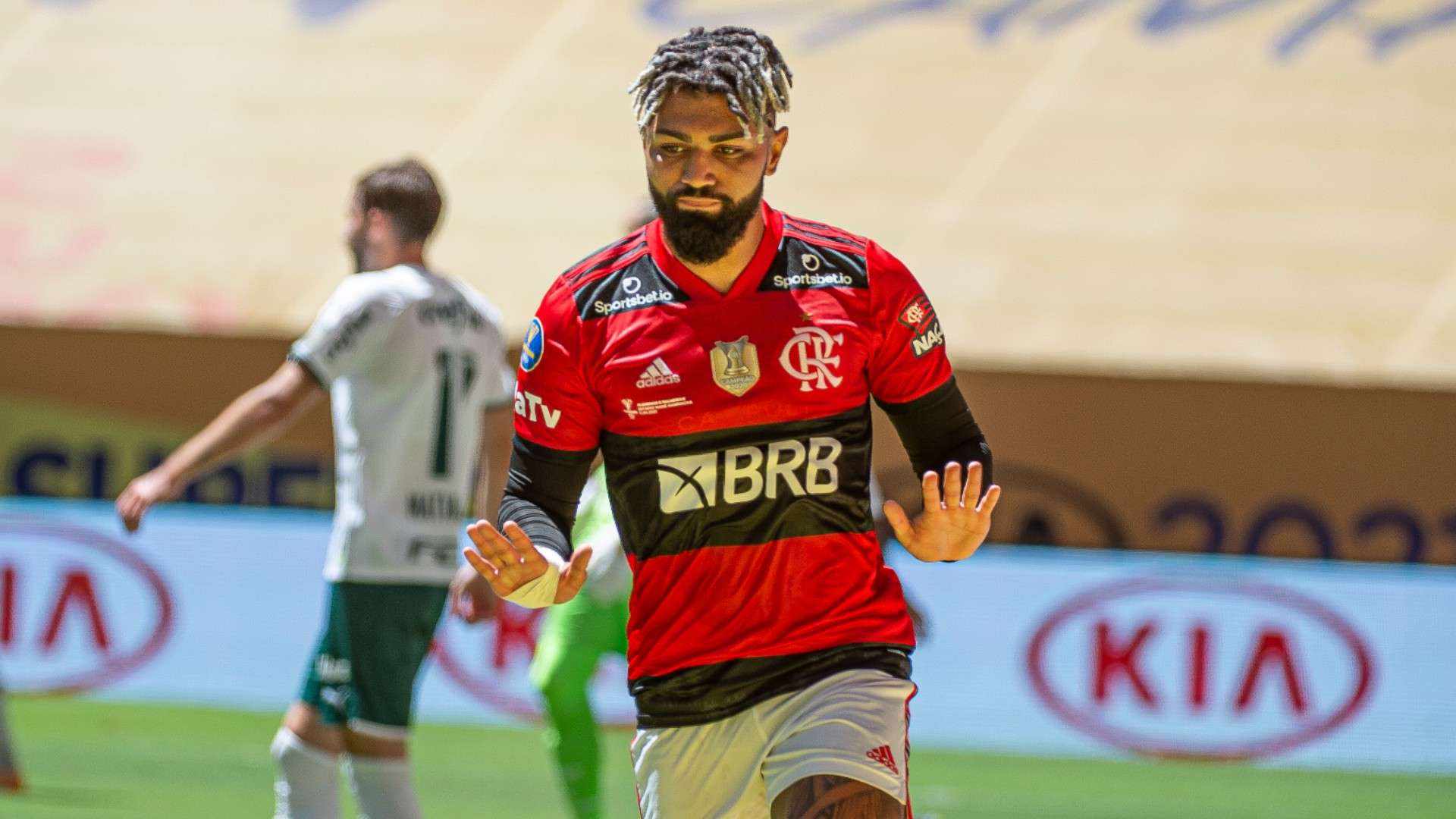 Gabigol Flamengo Palmeiras Supercopa do Brasil 11 04 2021