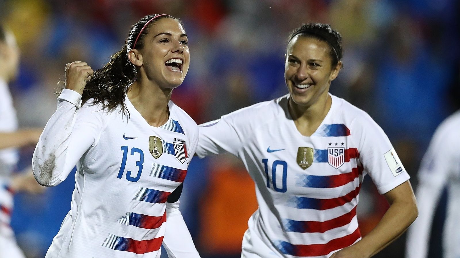 Carli Lloyd Alex Morgan USWNT