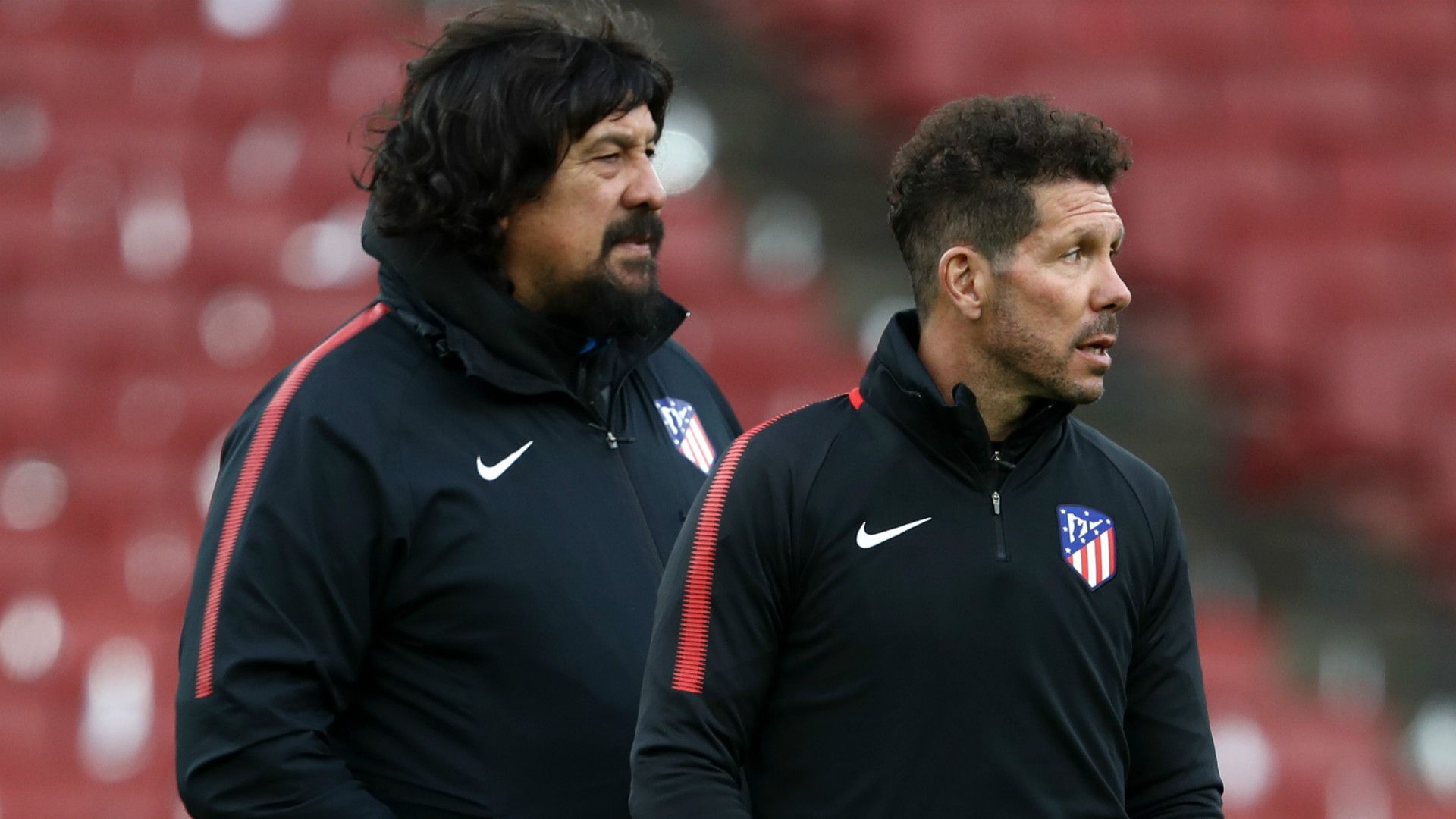 GERMAN BURGOS DIEGO SIMEONE ATLETICO MADRID