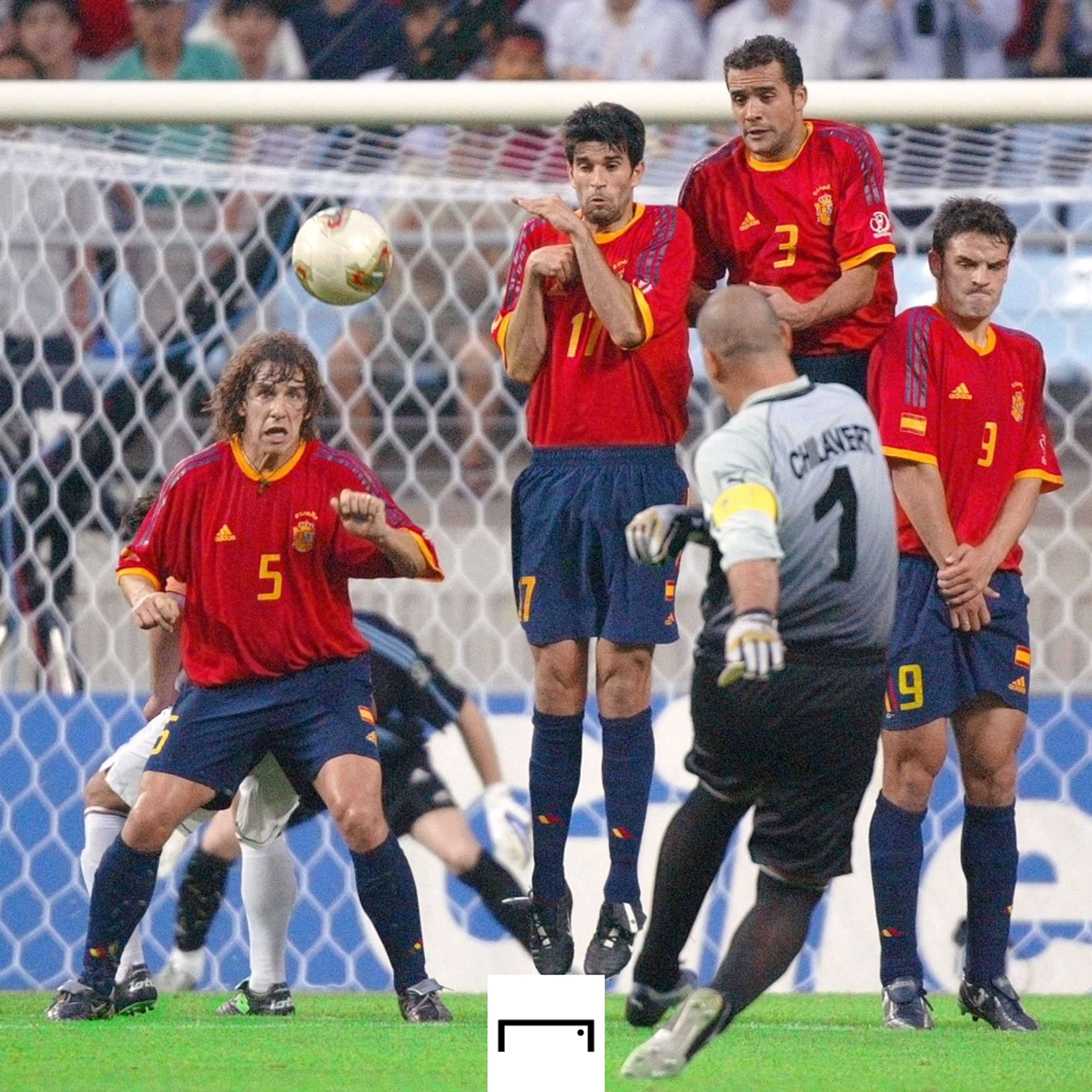 Jose Luis Chilavert Paraguay Spain 2002 World Cup GFX