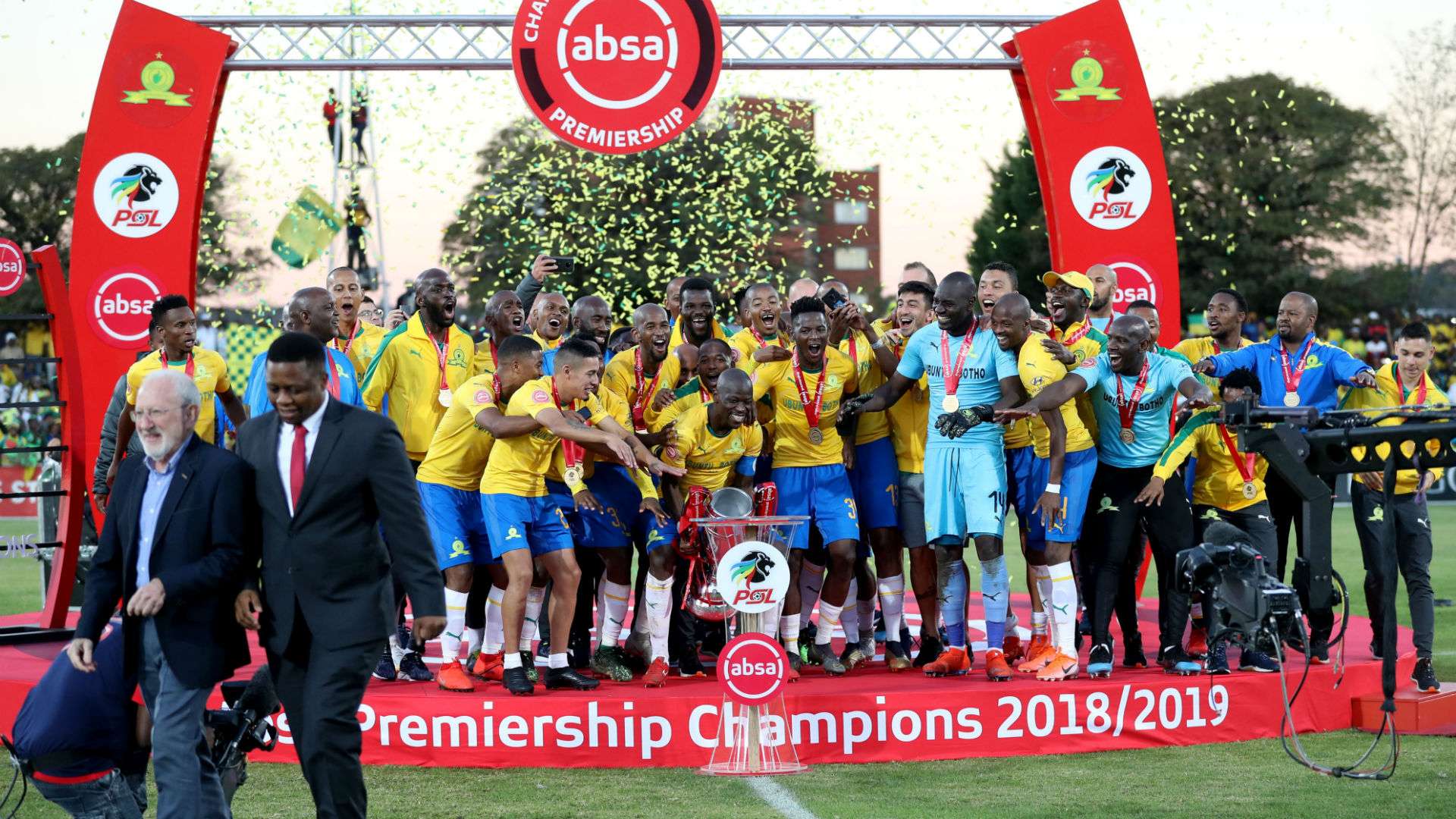 Mamelodi Sundowns champions, May 2019