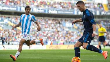 Cristiano Ronaldo Roberto Rosales Malaga Real Madrid 21022016