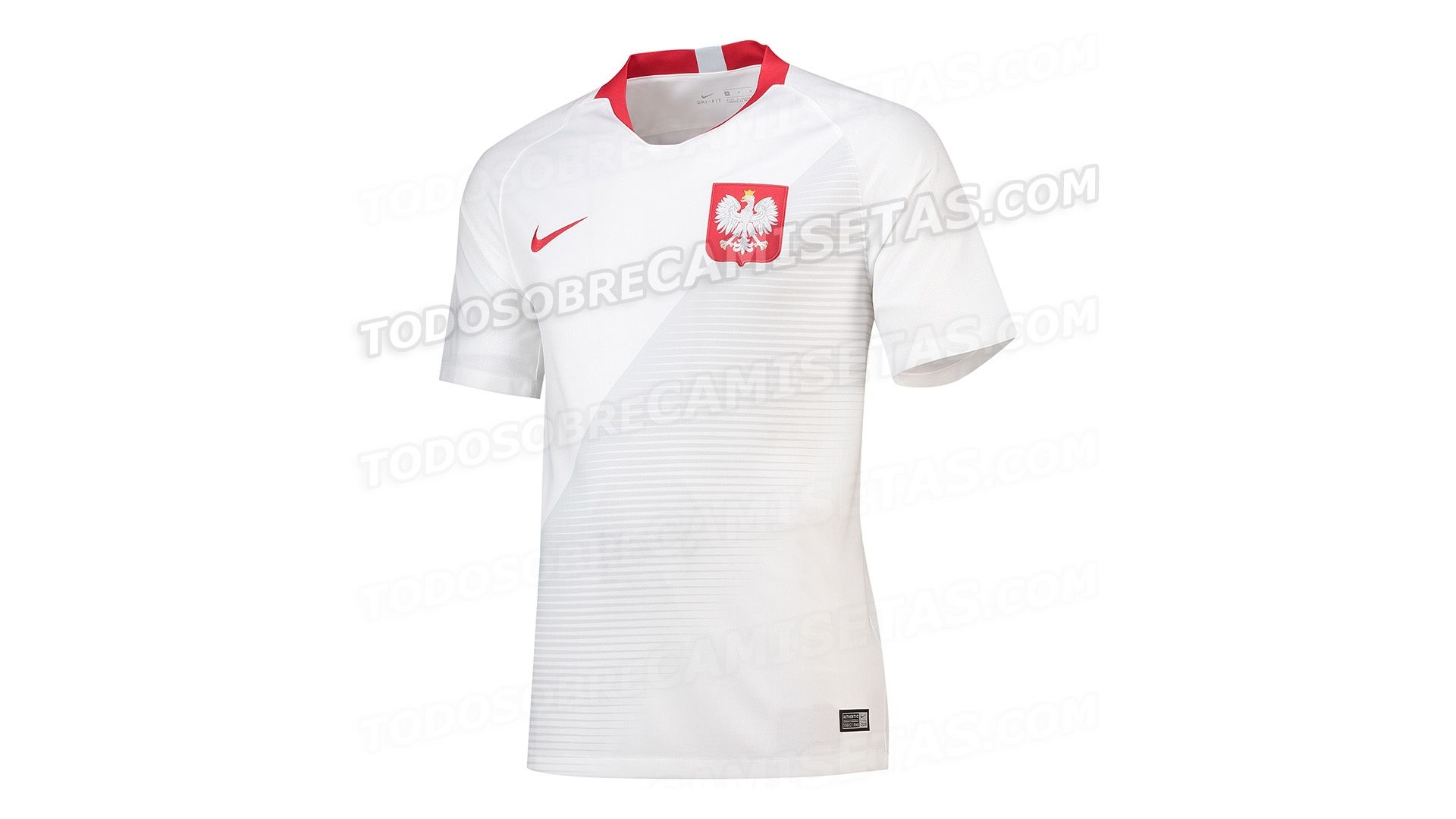 Polonia Camiseta Titular  2018 Filtrada Poland Home Kit Leaked