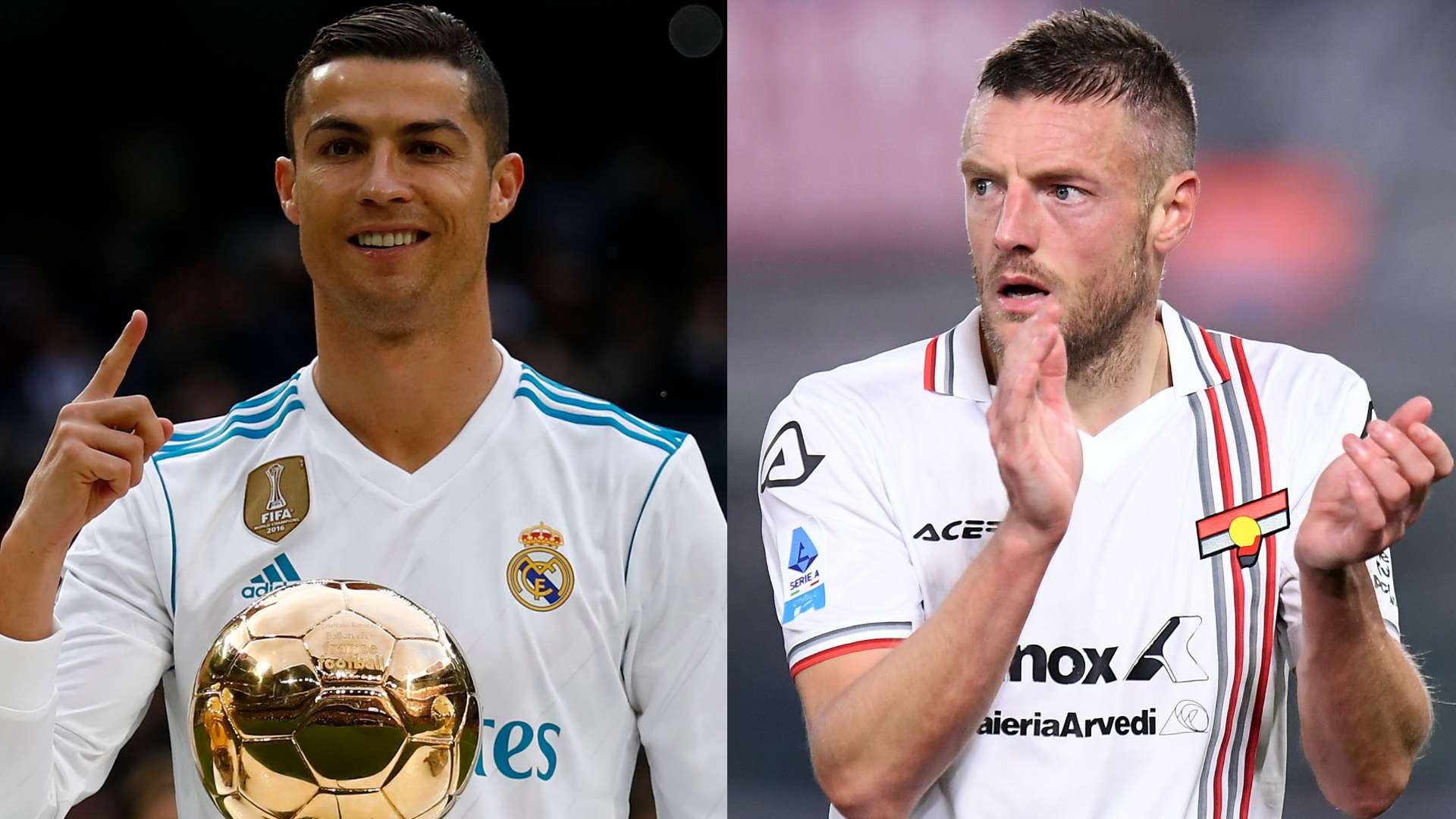 Jamie Vardy Cristiano Ronaldo