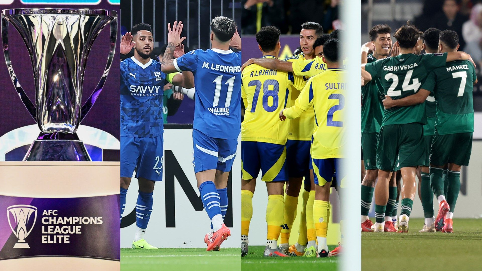afc champions league elite - al hilal - al nassr - al ahli
