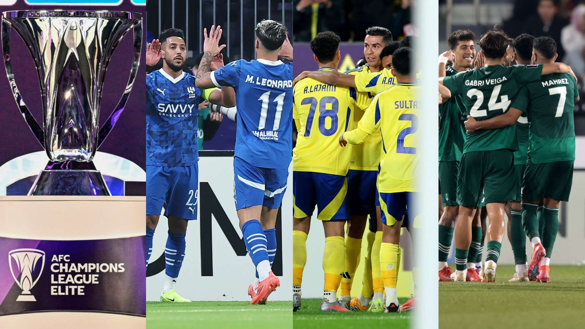 afc champions league elite - al hilal - al nassr - al ahli